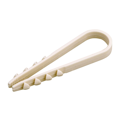 Дюбель-хомут 11-18 белый (100 шт.) PROCONNECT