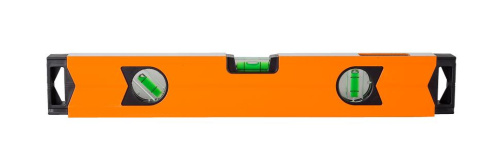 Уровень алюминиевый "Магнитный" 400 мм, фрезерованный, 3 глазка (1 зеркальный) Вихрь, 73/11/4/17