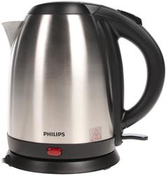 Электрочайник Philips HD 9306/02 серебристый [нержавеющая сталь, 1.5 л, 1800 Вт, фильтр, дисковый нагреватель]