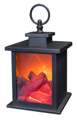 Светильник ФАZA FL-H19  (светодиодный камин, источник питания - 3*АА, таймер автоматического отключения на 6 часов)