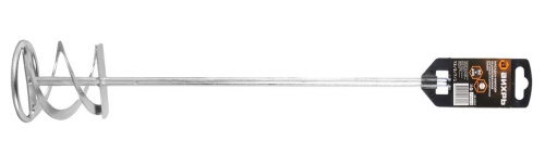 Миксер оцинкованный 400х80 мм для красок и штукатурных смесей 73/3/7/1 "ВИХРЬ"