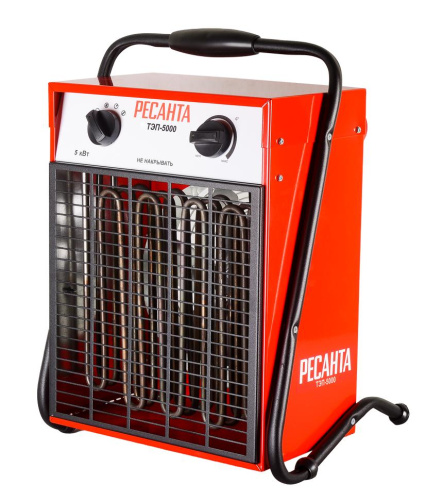 Тепловая электрическая пушка ТЭП-5000 Ресанта, шт, 67/1/3