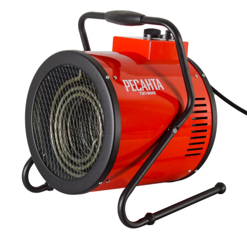 Тепловая электрическая пушка "РЕСАНТА" ТЭП-9000К 9000Вт (4500/9000Вт) трёхфазная (круглая)