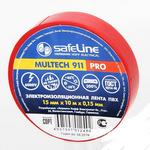 Изолента Safeline 15/20 красный