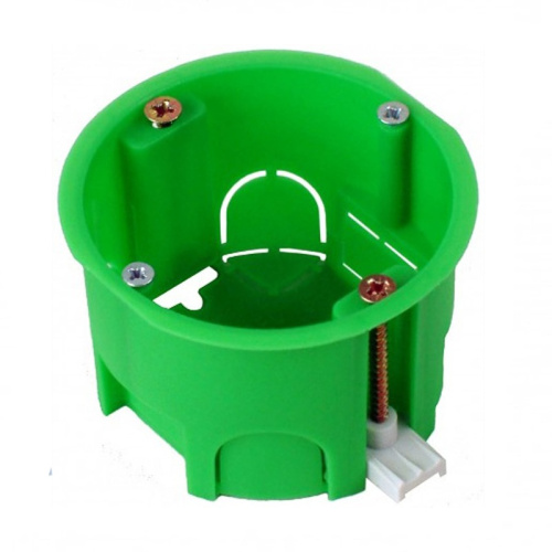 Коробка установочная КУ-1201-01-И с/у д/полых стен гипсокартона d=68мм h=45мм, тов-056684