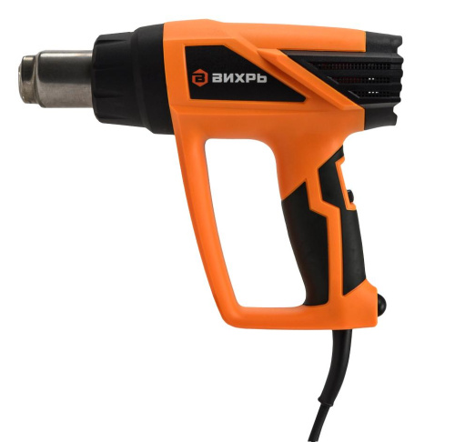 Термопистолет (ФЕН) "ВИХРЬ" ТП-2000РД, три режима, дисплей, кейс, 72/2/4