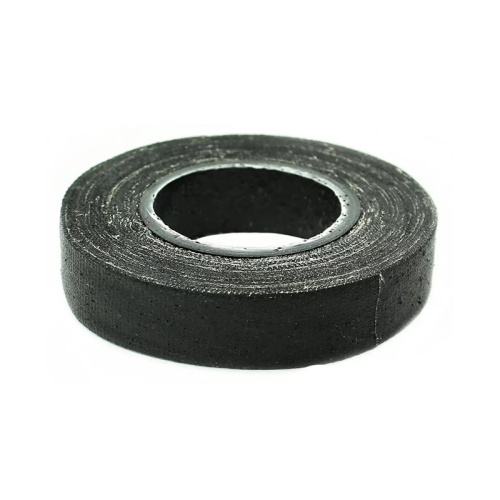 Изолента прорезиненная Бибер 92013 х/б черная 110 г, тов-120387