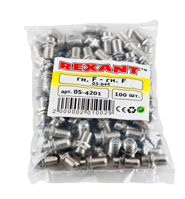 ПЕРЕХОД  гнездо F - гнездо F  "БОЧКА"  REXANT