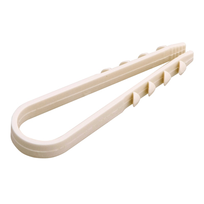 Дюбель-хомут 11-18 белый (100 шт.) PROCONNECT