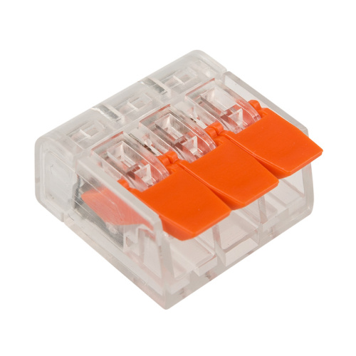 Универсальная компактная клемма, 3-проводная до 4,0 мм² (50 шт. /уп. ) REXANT