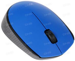 Мышь беспроводная Logitech Wireless Mouse M171 (910-004640) Blue USB