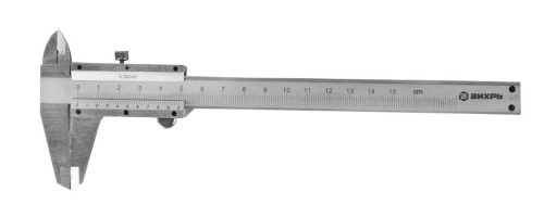 Штангенциркуль ШЦ-150 с глубинометром "ВИХРЬ", 73/11/2/1
