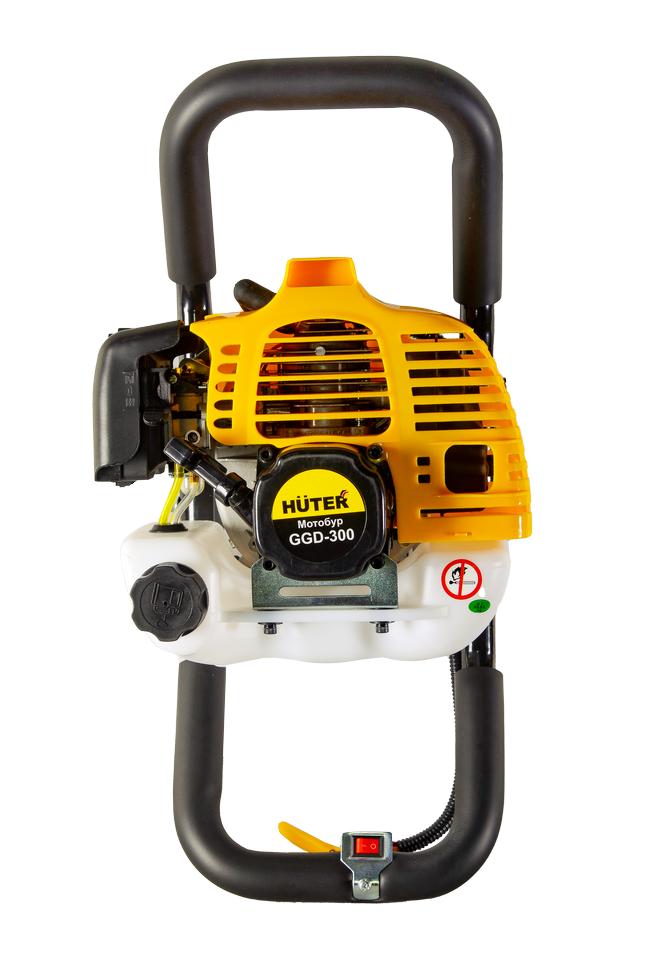 АКЦИЯ! Мотобур GGD-300 HUTER, шт, 70/13/22