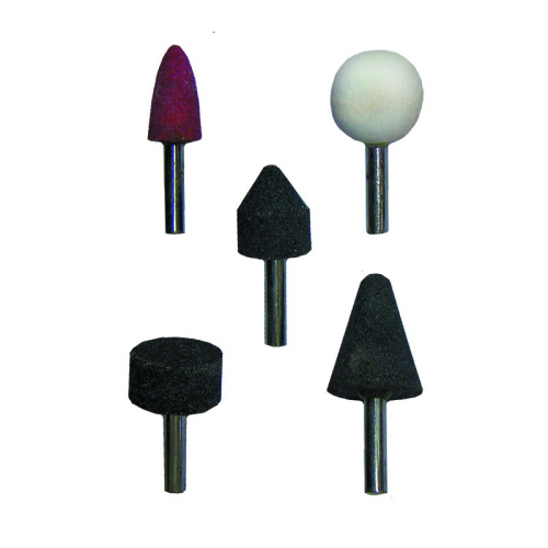 Абразивные камни Biber 70701 для дрели (набор, 5 шт.), тов-090536