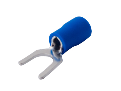 НАКОНЕЧНИК ВИЛОЧНЫЙ изолированный (НВИ - 6.5мм)  1.5-2.5мм²  REXANT