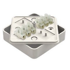 Коробка распр. откр. пр. с клемм. PLEXUP 41212-01 IP40 (75х75х20), 736626