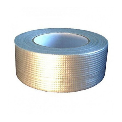 Лента клейкая 50 мм TPL серая сантехническая (50 м), тов-060921