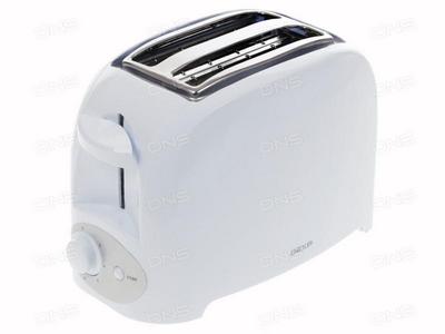 Тостер Dexp TS-2000 белый [750 Вт, тостов - 2, поддон для крошек]