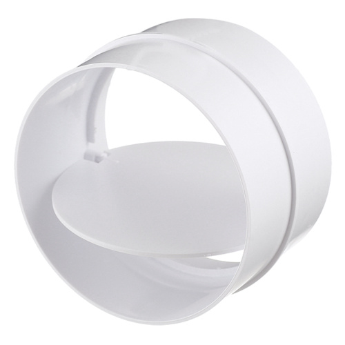 Соединитель для круглых воздуховодов с обр. клапаном, D125, TDM, SQ1807-1714