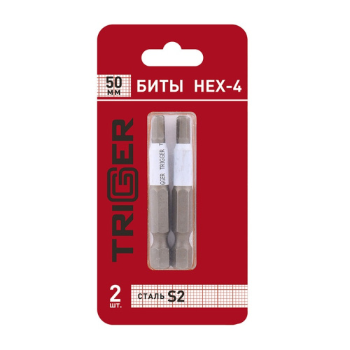Биты Trigger 84978 Профи HEX-4 50 мм (2 шт.), тов-151828