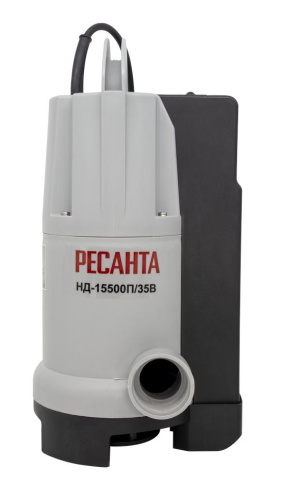 Дренажный насос НД-15500П/35B 900Вт Ресанта, грязная вода, 77/2/4