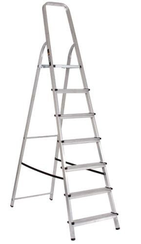 Стремянка алюминиевая СА 1х7 Вихрь, 73/5/1/5