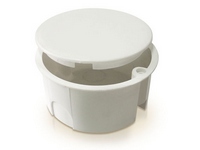 Коробка распр. скр.пр. Greenel  D80 х h40 с крыш. (кирпич) GE41004