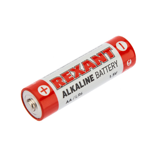 Алкалиновая батарейка AA/LR6 "REXANT" 1,5 V 2700 mAh