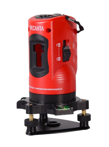 Построитель лазерный (уровень) РЕСАНТА ПЛ-2ШК, со штативом, 61/10/517