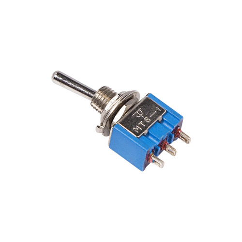 Тумблер 250V 3А (3c) ON-OFF-ON однополюсный Micro (MTS-103) (уп. 10шт.)