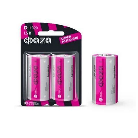 Эл-т питания LR20  ФАZA Super  Alkaline  BL-2