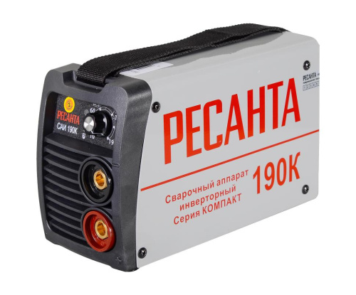 Сварочный инвертор РЕСАНТА САИ 190К (компакт), 190А, 65/36