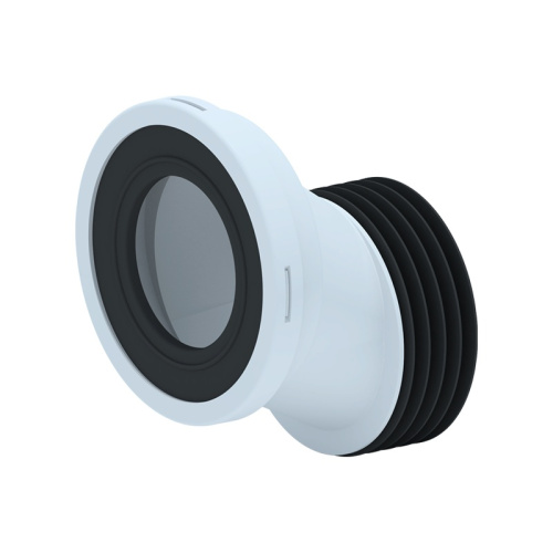 Манжета д/унитаза эксцентрическая жесткая d=110мм со смещением 40мм, тов-175379