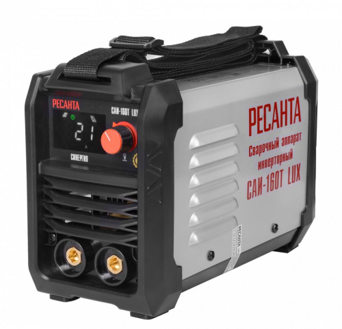 Сварочный аппарат инверторный РЕСАНТА САИ-160Т LUX, гарантия 5 лет, 65/69