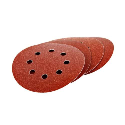 Круг абразивный Biber 70687 Р180 125 мм на ворсовой основе (уп.5 шт), тов-165727