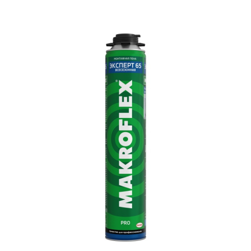 МАКРОФЛЕКС EXPERT 65 ПРО пена монтажная (0,85л) всесезонная 2598440, тов-204832
