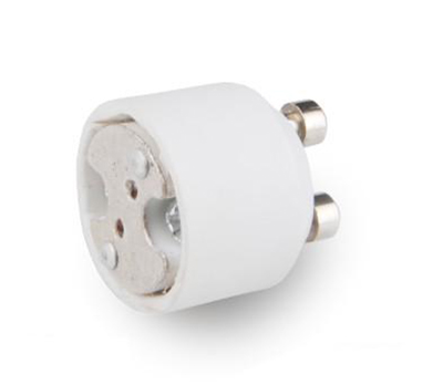 Переходник цокольный GU10-GU5,3 REXANT (ПАКЕТ БОБ) 1 шт