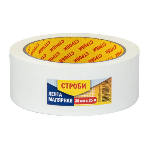Лента малярная Строби, 38 мм х 25 м, тов-219684