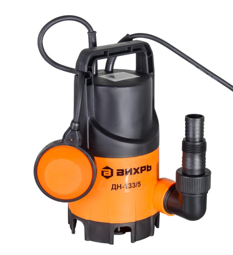 АКЦИЯ! Дренажный насос ДН-133/5 Вихрь, шт, 68/2/12