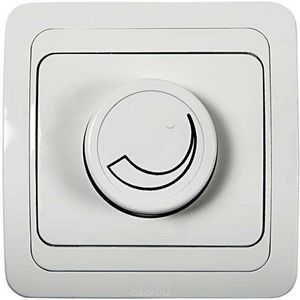 Диммер 600Вт CLASSICO  белый 2111, IN HOME