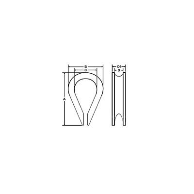 Коуш DIN 6899 d 3