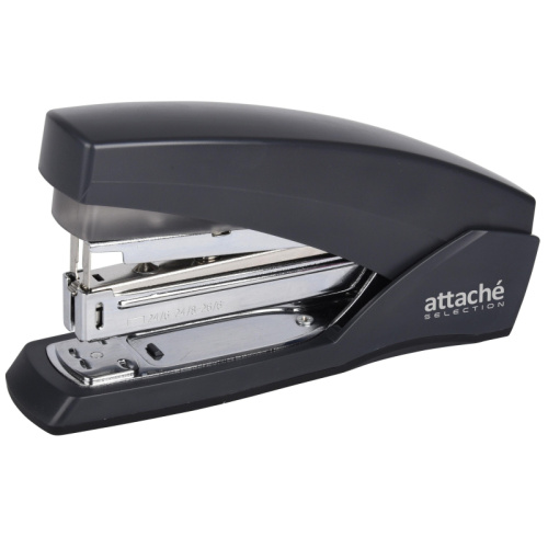Степлер Attache Selection (№24/6,26/6) аналог STAFF, чёрный корпус, 723423