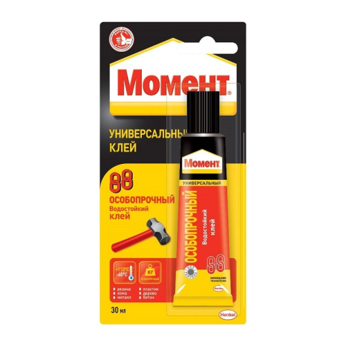 Клей 88 Момент особопрочный туба (30 мл), тов-097749