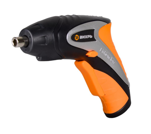 Отвертка аккумуляторная "ВИХРЬ" ОА-3,6-К (аккумулятор Li-ion, 3,5Нм), 72/14/10