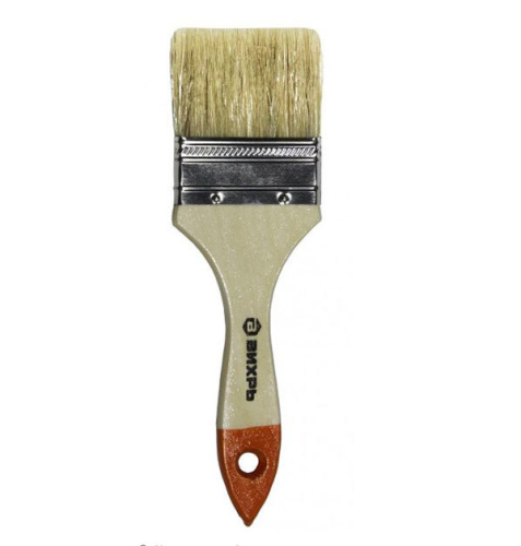 Кисть СТАНДАРТ  75 мм 3'' натуральная щетина 73/3/4/5 "ВИХРЬ"