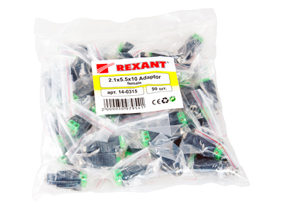 РАЗЪЁМ  питания гнездо  2.1х5.5  с клеммной колодкой  REXANT