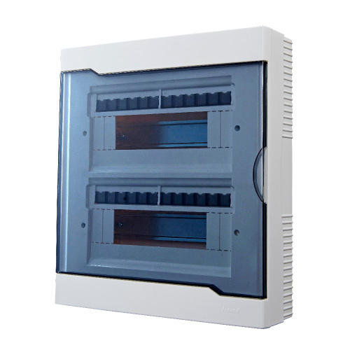 730-2000-024 NEW Бокс с прозрачной крышкой ЩРН-П-24 для наружной уст.24-х модульных устройств (10шт)