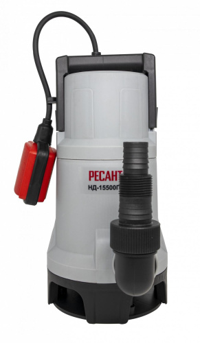 Дренажный насос НД-15500П/35 1100Вт Ресанта, грязная вода, 77/2/6