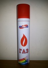 Газ для зажигалок RUNIS (12) 260мл /36/2-055