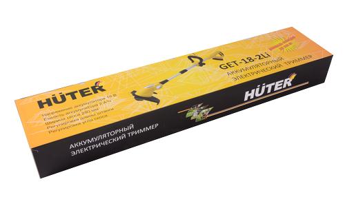 Аккумуляторный триммер GET-18-2Li Huter, 12 вольт, диаметр лески 1.2, зарядка 1 час,  70/1/9